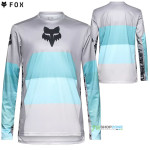 Cyklo oblečenie - Pánske, Fox Ranger Grid ls jersey, steel grey