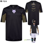 Cyklo oblečenie - Pánske, Fox Defend Park ss jersey cyklo dres, čierna