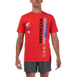 Oblečenie - Pánske, FOX tričko Honda ss tee, červená