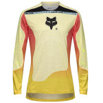 Cyklo oblečenie - Pánske, Fox Flexair Elevated ls jersey, lemonade