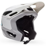 Cyklo oblečenie - Pánske, FOX cyklistická prilba Dropframe Pro Grid helmet 2025, šedá