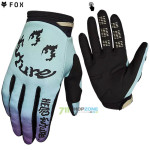 Moto oblečenie - Rukavice, Fox 180 Hello Future glove, light blue