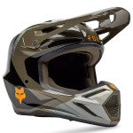 Moto oblečenie - Prilby, Fox prilba V3 Fade, brown black