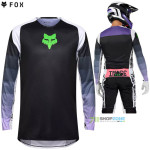 Fox Flexair Grid jersey, black purple