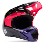 Moto oblečenie - Detské, Fox Yth V1 Elevated detská prilba, ružová