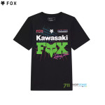 Oblečenie - Detské, Fox Yth x Kawasaki ss tee tričko, čierna