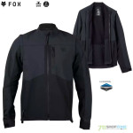 Moto oblečenie - Bundy, Fox Ranger Off road softshell jacket black, čierna