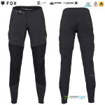Cyklo oblečenie - Pánske, Fox cyklistické nohavice Flexair Pro pant, čierna