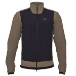 Cyklo oblečenie - Pánske, Fox Defend Fire Alpha Jacket, hnedo čierna