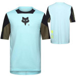 Cyklo oblečenie - Pánske, Fox Defend Elevated ss jersey cyklo dres, light blue