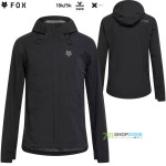 Cyklo oblečenie - Pánske, Fox cyklistická bunda Ranger Water jacket, čierna