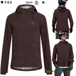 Cyklo oblečenie - Pánske, Fox cyklistická bunda Ranger Water jacket, cocoa