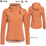 Oblečenie - Dámske, Fox dámska cyklistická bunda Ranger Water jacket, coral