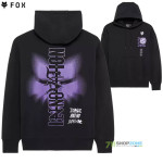 Oblečenie - Pánske, Fox Image Phantom Oversized fleece Po mikina, čierna