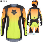 Moto oblečenie - Dresy, Fox 180 Shield Jersey dres, neon žltá