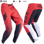 Fox Flexair Fracture pant mx nohavice, fluo red