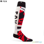 Moto oblečenie - Doplnky/čistenie, Fox 180 Kairos sock ponožky, white fluo red