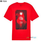 Oblečenie - Pánske, FOX tričko RS Premium ss tee, červená