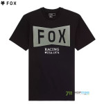 Oblečenie - Pánske, Fox Typeface ss Premium tee, čierna