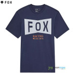 Oblečenie - Pánske, Fox Typeface ss Premium tee, modrá