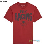 Oblečenie - Pánske, Fox Tread ss Premium tee rust, červená