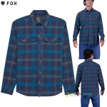 Oblečenie - Pánske, Fox Survivalist Core flannel flanelová košeľa, midnight