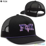 Oblečenie - Dámske, Fox W Image Phantom Rope Trucker hat, čierna