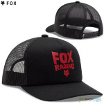 Oblečenie - Detské, Fox Yth Bolt mesh Trucker hat detská šiltovka, čierna