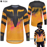 Cyklo oblečenie - Pánske, Fox Ranger Kairos Ls jersey cyklo dres, tangerine