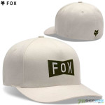 Oblečenie - Pánske, Fox šiltovka Typeface flexfit hat, biela