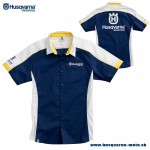 Oblečenie - Pánske, Husqvarna košeľa Team Shirt 18, modrá