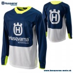 Moto oblečenie - Dresy, Husqvarna dres Gotland shirt 17, modrá