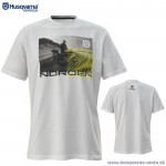 Oblečenie - Pánske, Husqvarna Norden tričko, biela