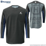 Moto oblečenie - Dresy, Husqvarna Gotland Shirt 2023 black, čierna