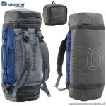 Moto oblečenie - Tašky/vaky, Husqvarna taška Duffle Bag grey/blue 45l, šedo modrá