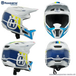 Cyklo oblečenie - Detské, Husqvarna Kids Gravity Edrive helmet blue, modrá