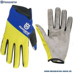 Moto oblečenie - Rukavice, Husqvarna Authentic gloves, modrá