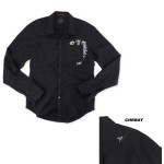 Oblečenie - Pánske, Fox košeľa Linear L/S košeľa, čierna