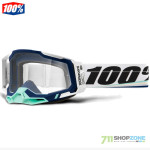 Moto oblečenie - Okuliare, 100% Racecraft 2 Arsham okuliare, tyrkis modrá