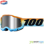 Moto oblečenie - Okuliare, 100% Accuri 2 Sunset mx okuliare, mirror silver lens