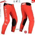 Moto oblečenie - Nohavice, Leatt motokrosové nohavice Moto 5.5 I.K.S, červená