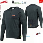 Cyklo oblečenie - Pánske, Leatt MTB Trail 4.0 dres black, čierna