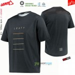Leatt cyklistický dres MTB Trail 1.0, čierna