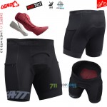 Cyklo oblečenie - Pánske, Leatt cyklistické spodné šortky Short Liner MTB 3.0, čierna