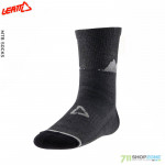 Cyklo oblečenie - Ponožky, Leatt mtb podkolienky, šedý melír