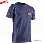 Oblečenie - Pánske, Leatt tričko T-Shirt Upcycle, modrá