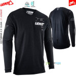 Moto oblečenie - Dresy, Leatt 4.5 WindBlock jersey, čierna