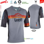 Leatt cyklistický dres MTB Enduro 3.0 V23, titan šedá