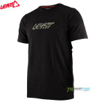 Oblečenie - Pánske, Leatt tričko T-Shirt Camo, čierna/maskáč