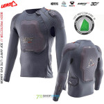 Chrániče - Detské, Leatt Body Protector 3DF AirFit Lite Evo JR detský chránič hrudi, čierna